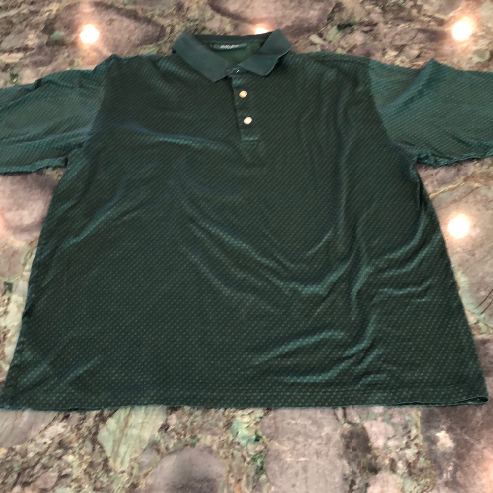 Green Bobby Jones Golf Polo